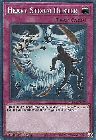 遊戯王 SDFC-EN039 砂塵の大嵐 Heavy Storm Duster (英語版 1st Edition ノーマル) Structure Deck Freezing Chains
