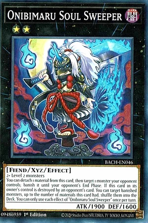 遊戯王 BACH-EN046 神隠し鬼火丸 Onibimaru Soul Sweeper (英語版 1st Edition ノーマル) Battle of Chaos