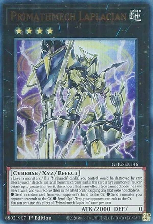 遊戯王 GFP2-EN146 塊斬機ラプラシアン Primathmech Laplacian (英語版 1st Edition ウルトラレア) Ghosts From the Past：The 2nd Haunting