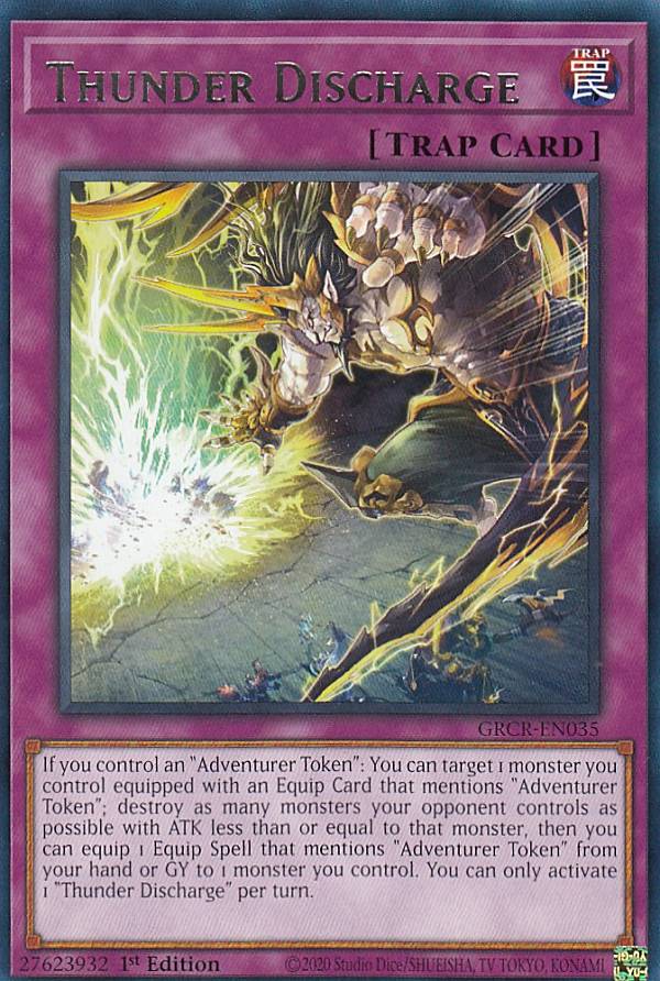 REALiZE ȥ쥫ۥӡŷԾŹ㤨ͷ GRCR-EN035 ǥ㡼 Thunder Discharge (Ѹ 1st Edition 쥢 The Grand CreatorsפβǤʤ50ߤˤʤޤ