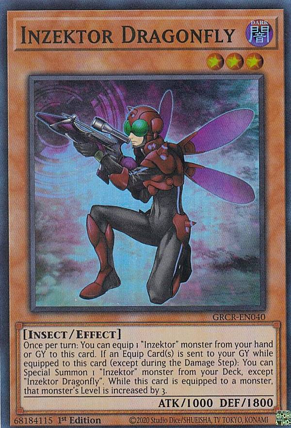 ͷ GRCR-EN040  󥻥 Inzektor Dragonfly (Ѹ 1st Edition ѡ쥢) T...