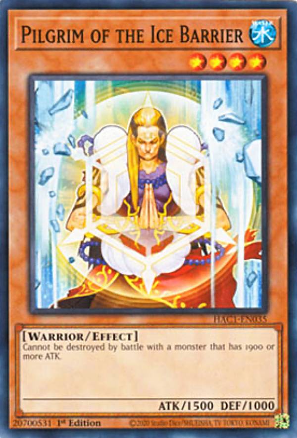 遊戯王 HAC1-EN035 氷結界の修験者 Pilgrim of the Ice Barrier (英語版 1st Edition ノーマル) Hidden Arsenal:Chapter 1【海外品 小傷がある場合もございます】