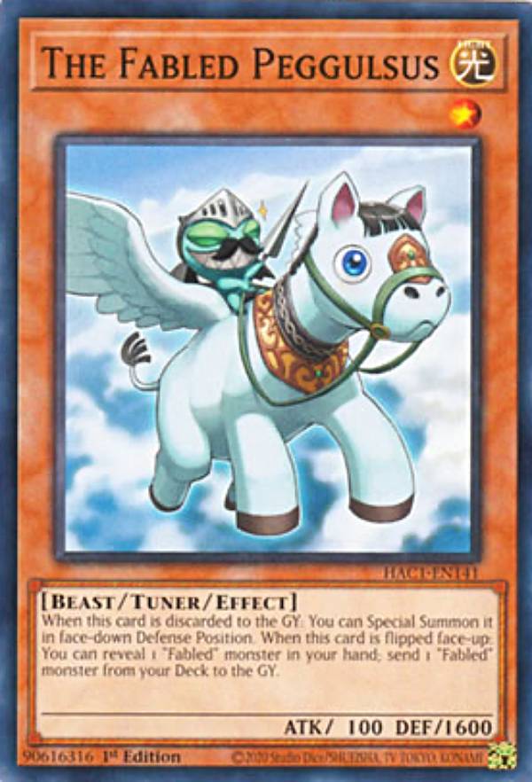 遊戯王 HAC1-EN141 魔轟神獣ペガラサス The Fabled Peggulsus (英語版 1st Edition ノーマル) Hidden Arsenal:Chapter 1【海外品 小傷がある場合もございます】