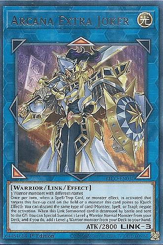 遊戯王 KICO-EN030 アルカナ エクストラジョーカー Arcana Extra Joker (英語版 1st Edition レア) King's Court