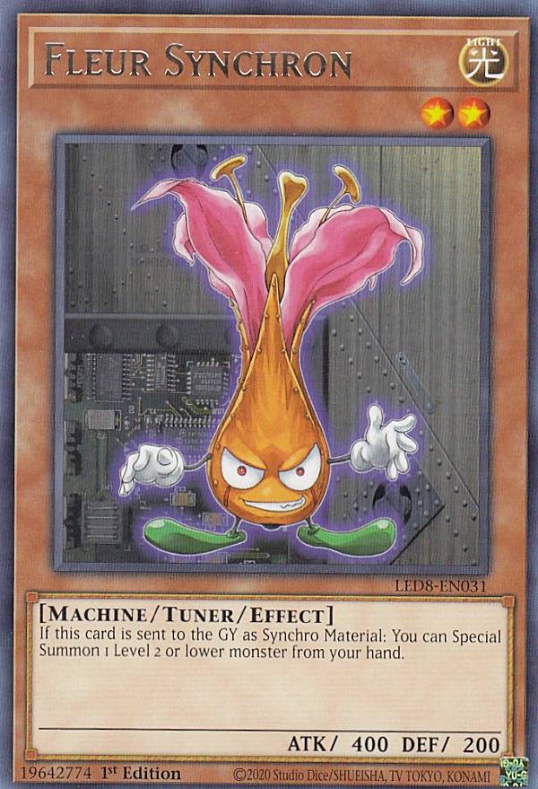 遊戯王 LED8-EN031 フルール・シンクロン Fleur Synchron (英語版 1st Edition レア) Legendary Duelists Synchro Storm