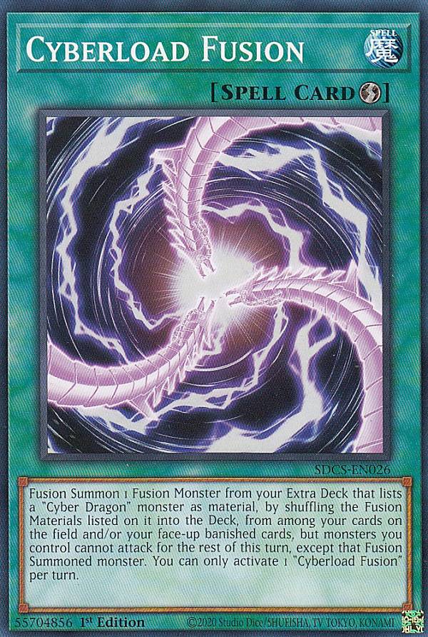 遊戯王 SDCS-EN026 サイバーロード・フュージョン Cyberload Fusion (英語版 1st Edition ノーマル) Structure Deck Cyber Strike