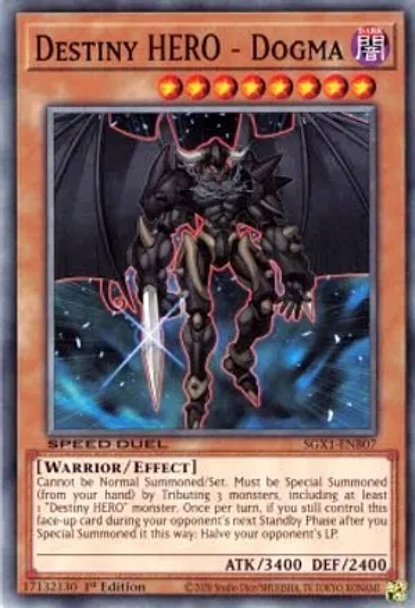 遊戯王 SGX1-ENB07 D-HERO ドグマガイ Destiny HERO - Dogma (英語版 1st Edition ノーマル) Speed Duel GX:Duel Academy Box