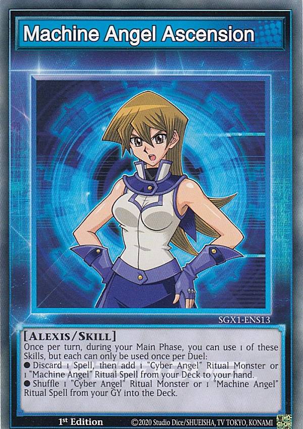 遊戯王 SGX1-ENS13 Machine Angel Ascension (英語版 1st Edition ノーマル) Speed Duel GX：Duel Academy Box