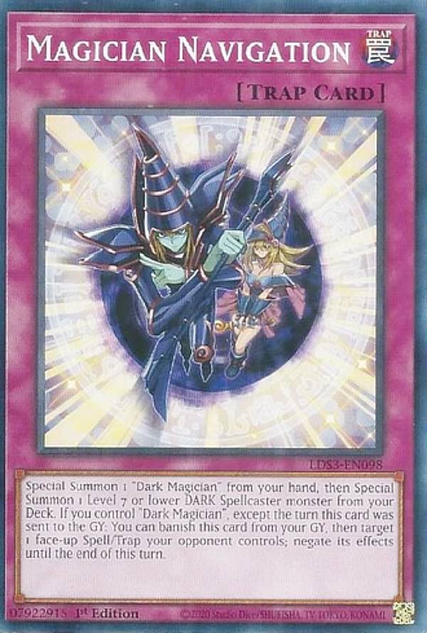 ͷ LDS3-EN098 ޥ󥺡ʥӥ Magician Navigation (Ѹ 1st Edition Ρޥ) Legendary DuelistsSeason 3