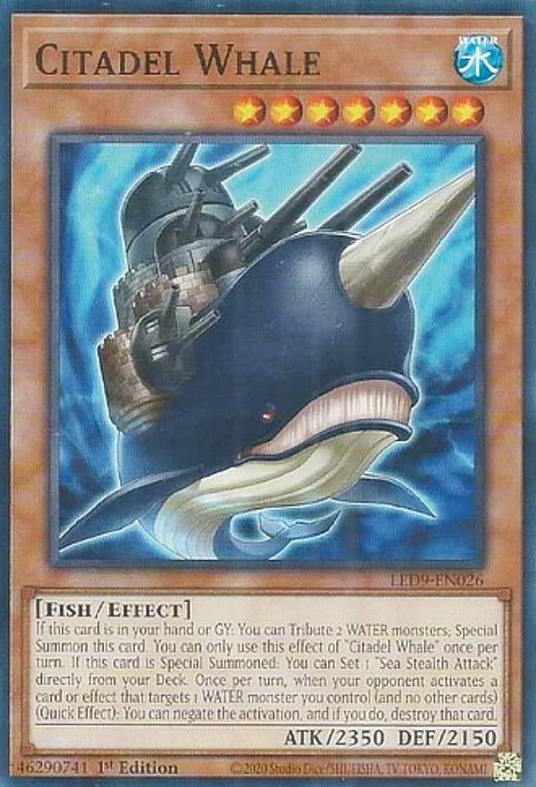 REALiZE ȥ쥫ۥӡŷԾŹ㤨ͷ LED9-EN026 ɥ Citadel Whale (Ѹ 1st Edition Ρޥ LEGENDARY DUELISTS:DUELS FROM THE DEEPפβǤʤ30ߤˤʤޤ