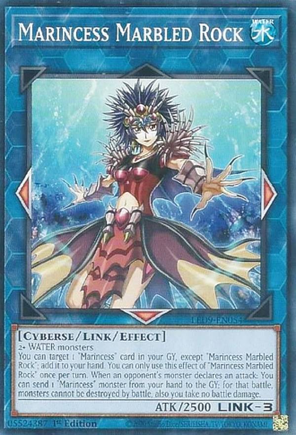 遊戯王 LED9-EN054 海晶乙女マーブルド