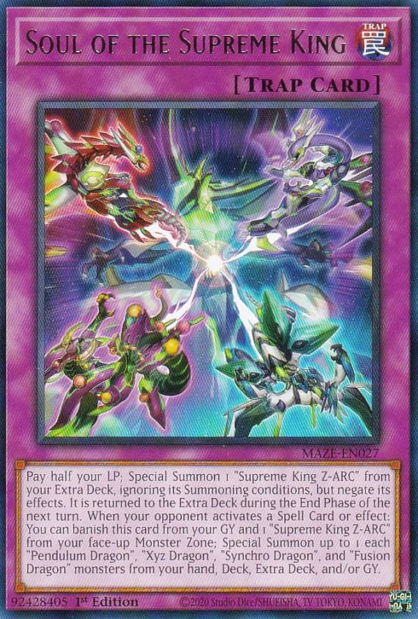 REALiZE ȥ쥫ۥӡŷԾŹ㤨ͷ MAZE-EN027 Ʋζκ Soul of the Supreme King (Ѹ 1st Edition 쥢 Maze of MemoriesפβǤʤ30ߤˤʤޤ