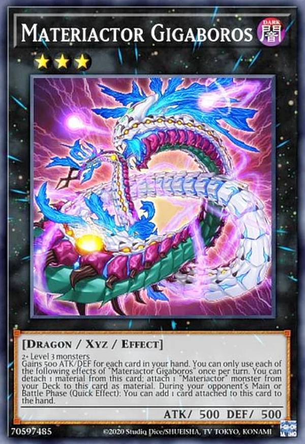 遊戯王 MP22-EN047 マテリアクトル ギガヴォロス Materiactor Gigaboros (英語版 1st Edition ノーマル) 2022 Tin of the Pharaoh’s Gods Mega Pack