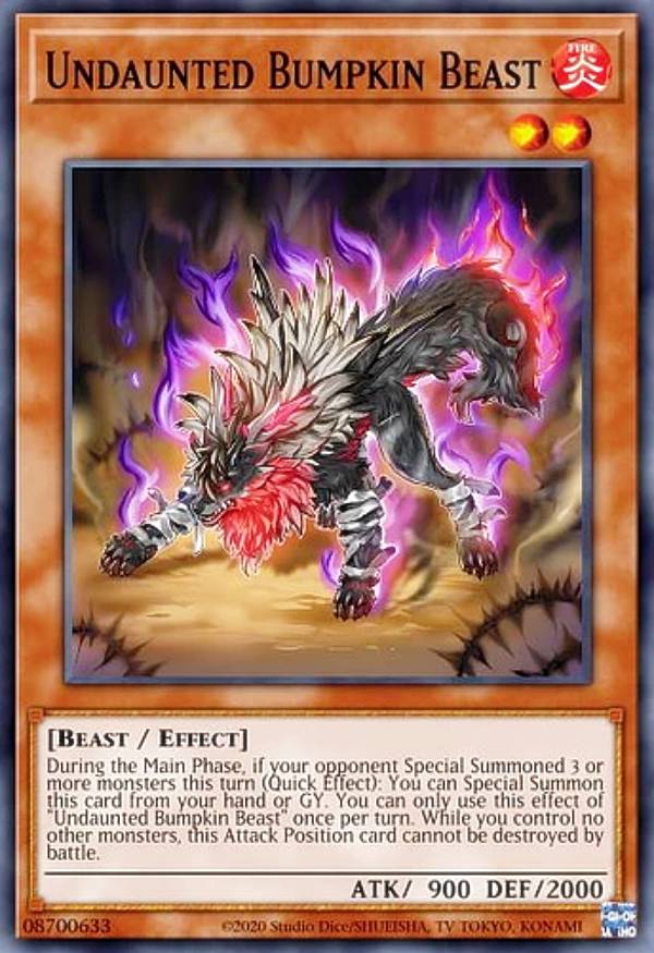 遊戯王 MP22-EN206 不屈の獣僕 Undaunted B