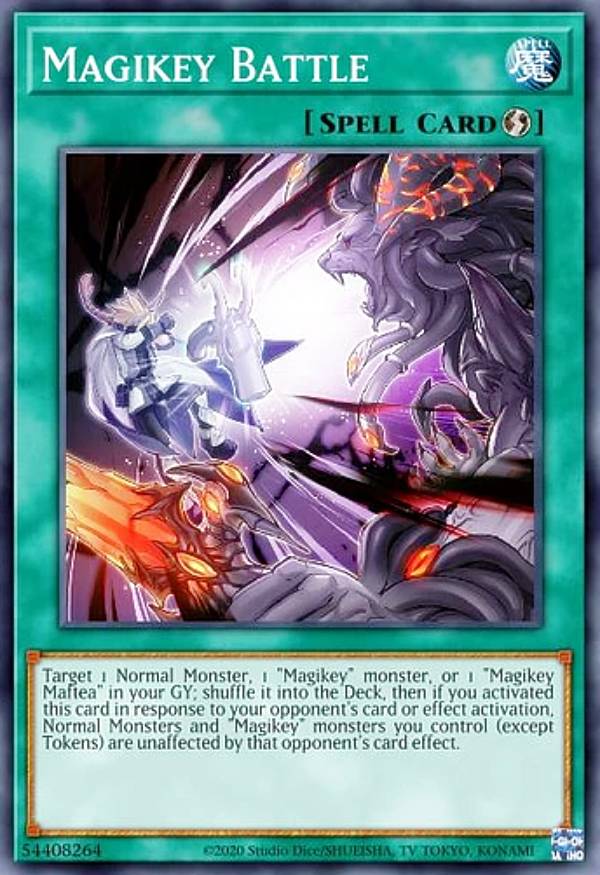 遊戯王 MP22-EN222 魔鍵闘争 Magikey Battle (英語版 1st Edition ノーマル) 2022 Tin of the Pharaoh’s Gods Mega Pack