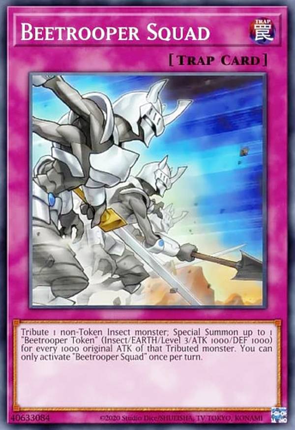 遊戯王 MP22-EN242 騎甲虫歩兵分隊 Beetrooper Squad (英語版 1st Edition ノーマル) 2022 Tin of the Pharaoh’s Gods Mega Pack