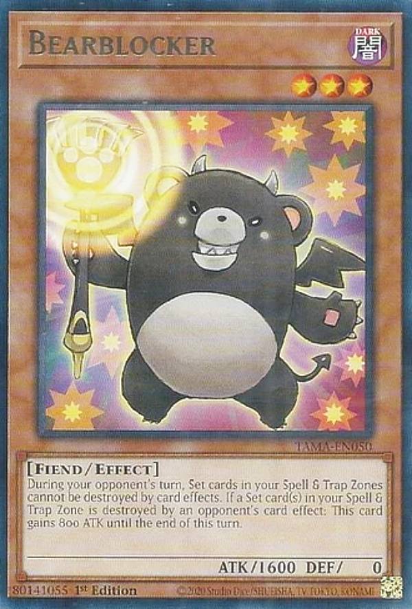 遊戯王 TAMA-EN050 クマモール Bearblocker (英語版 1st Edition レア) Tactical Masters