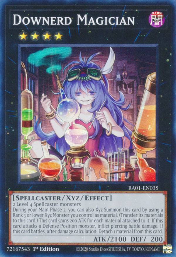 遊戯王 RA01-EN035 ダウナード・マジシャン Downerd Magician (英語版 1st Edition スーパーレア) 25th Anniversary Rarity Collection