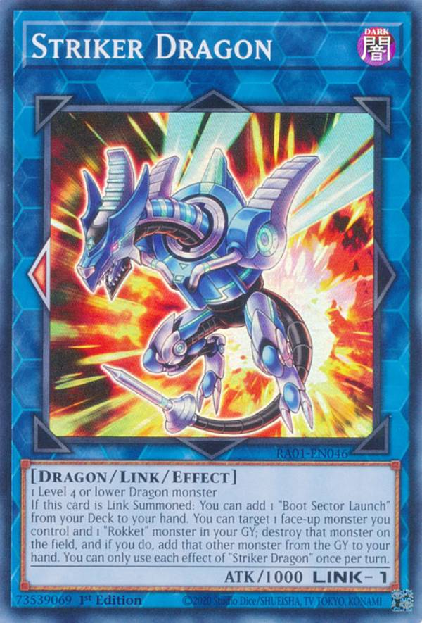 遊戯王 RA01-EN046 ストライカー・ドラゴン Striker Dragon (英語版 1st Edition スーパーレア) 25th Anniversary Rarity Collection