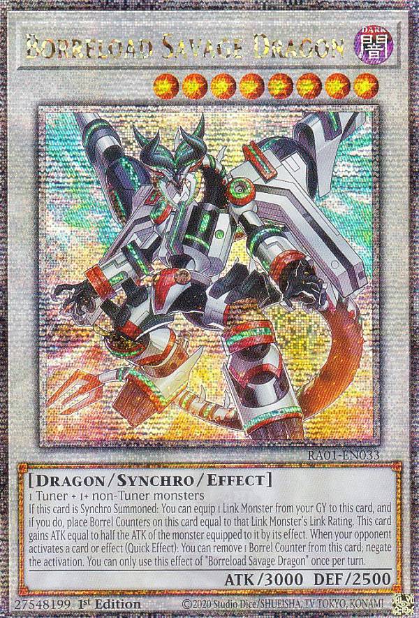 楽天REALiZE トレカ＆ホビー楽天市場店遊戯王 RA01-EN033 ヴァレルロード・S・ドラゴン Borreload Savage Dragon （英語版 1st Edition 25th クォーターセンチュリーシークレットレア） 25th Anniversary Rarity Collection