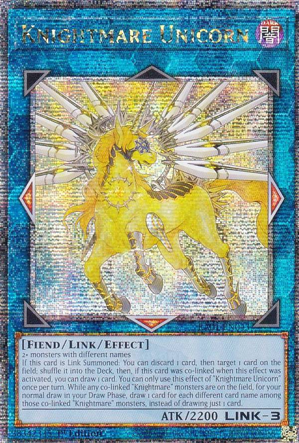 遊戯王 RA01-EN043 トロイメア・ユニコーン Knightmare Unicorn (英語版 1st Edition 25th クォーターセンチュリーシークレットレア) 25th Anniversary Rarity Collection