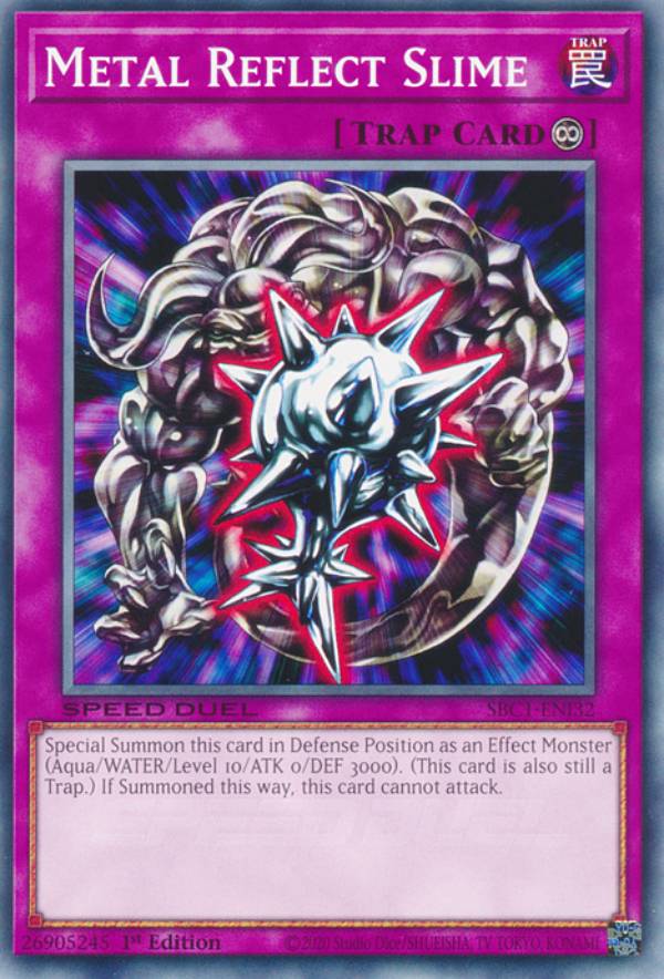 遊戯王 SBC1-ENI32 メタル・リフレクト・スライム Metal Reflect Slime (英語版 1st Edition ノーマル) Speed Duel：Streets of Battle City