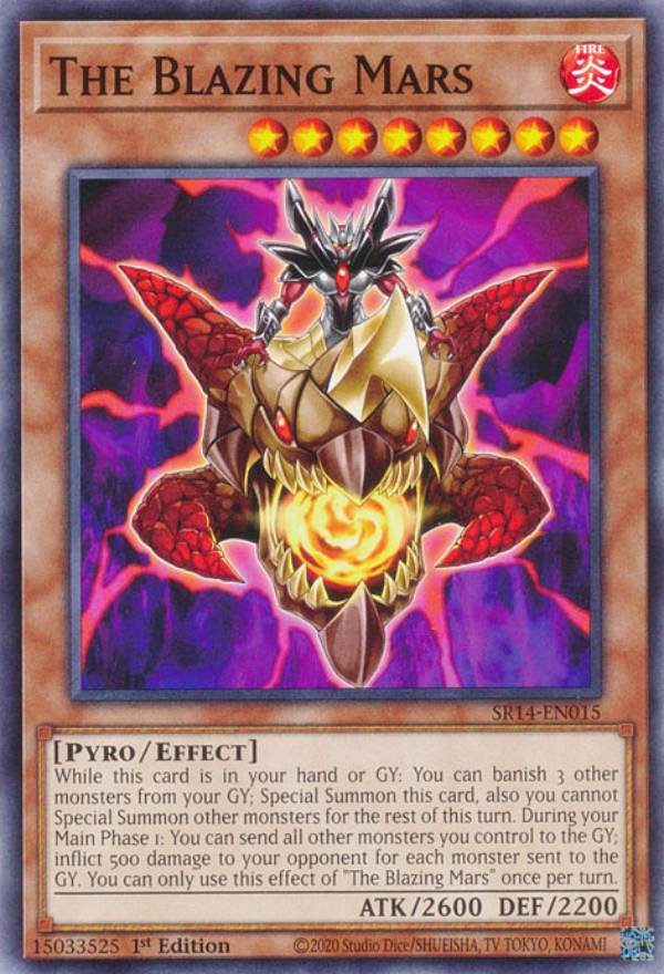 REALiZE ȥ쥫ۥӡŷԾŹ㤨ͷ SR14-EN015 The blazing MARS The Blazing Mars (Ѹ 1st Edition Ρޥ Structure DeckFire KingsפβǤʤ30ߤˤʤޤ