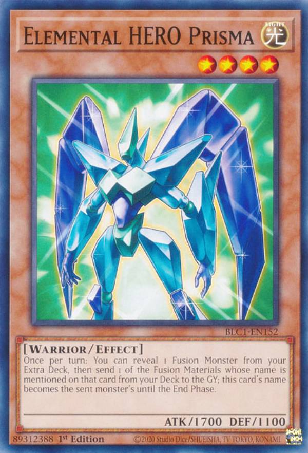 遊戯王 BLC1-EN152 E・HERO プリズマー Elemental HERO Prisma (英語版 1st Edition ノーマル) BATTLES OF LEGEND： CHAPTER 1