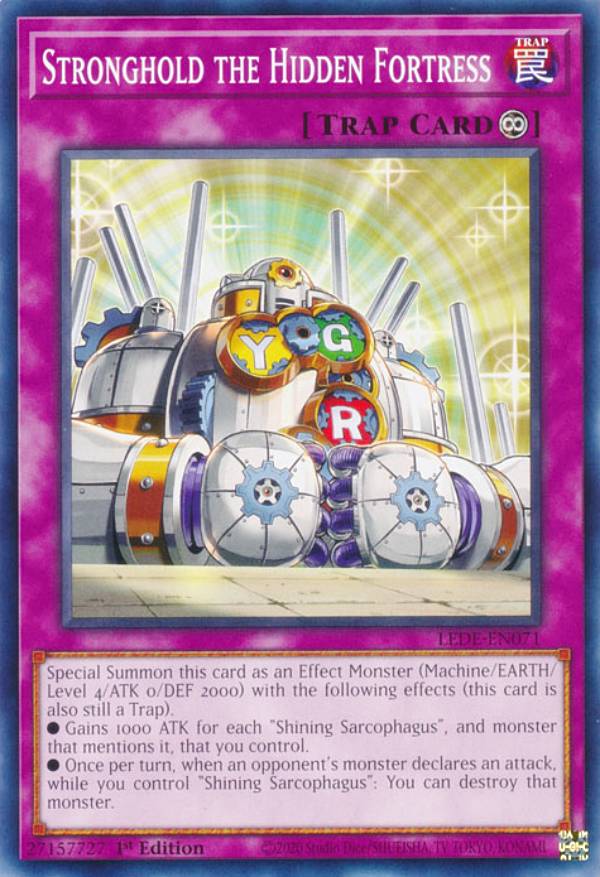 遊戯王 LEDE-EN071 隠し砦 ストロング・ホールド Stronghold the Hidden Fortress (英語版 1st Edition ノーマル) Legacy of Destruction