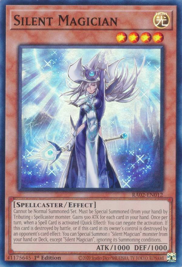 遊戯王 RA02-EN012 沈黙の魔術師-サイレント・マジシャン Silent Magician (英語版 1st Edition スーパーレア) 25th Anniversary Rarity Collection II