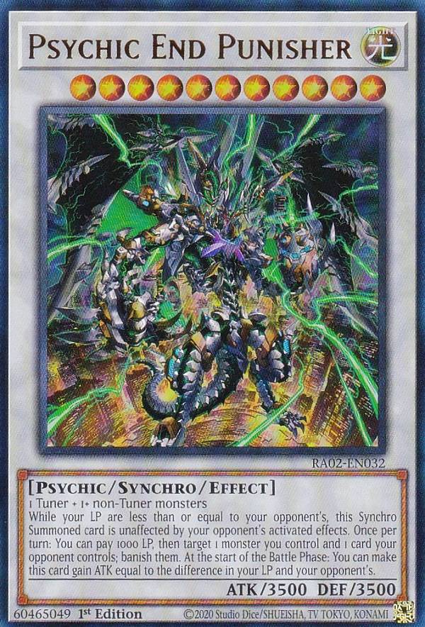 遊戯王 RA02-EN032 サイコ・エンド・パニッシャー Psychic End Punisher (英語版 1st Edition ウルトラレア) 25th Anniversary Rarity Collection II