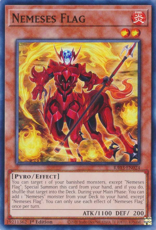 REALiZE ȥ쥫ۥӡŷԾŹ㤨ͷ RA03-EN024 Nemeses Flag ͥ᥷եå (Ѹ 1st Edition ѡ쥢 Quarter Century BonanzaפβǤʤ150ߤˤʤޤ
