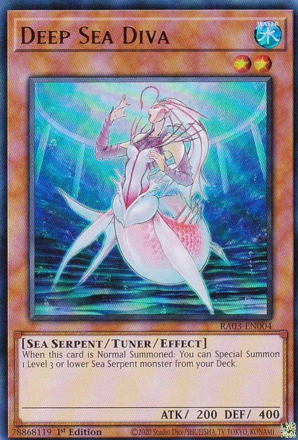 遊戯王 RA03-EN004 Deep Sea Diva 深海のディーヴァ (英語版 1st Edition ウルトラレア) Quarter Century Bonanza