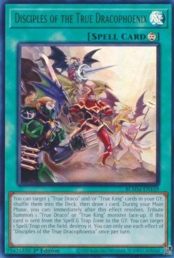 遊戯王 BLMM-EN169 真竜凰の使徒 Disciples of the True Dracophoenix (英語版 1st Edition ウルトラレア) Battles of Legend：Monster Mayhem