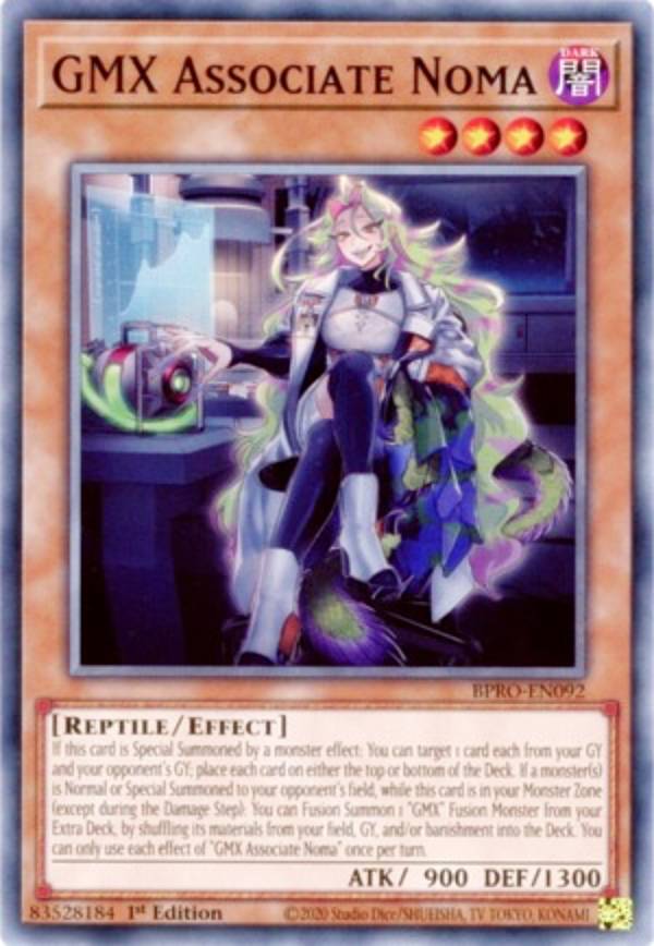 遊戯王 BPRO-EN092 GMX Associate Noma (英語版 1st Edition ノーマル) Burst Protocol