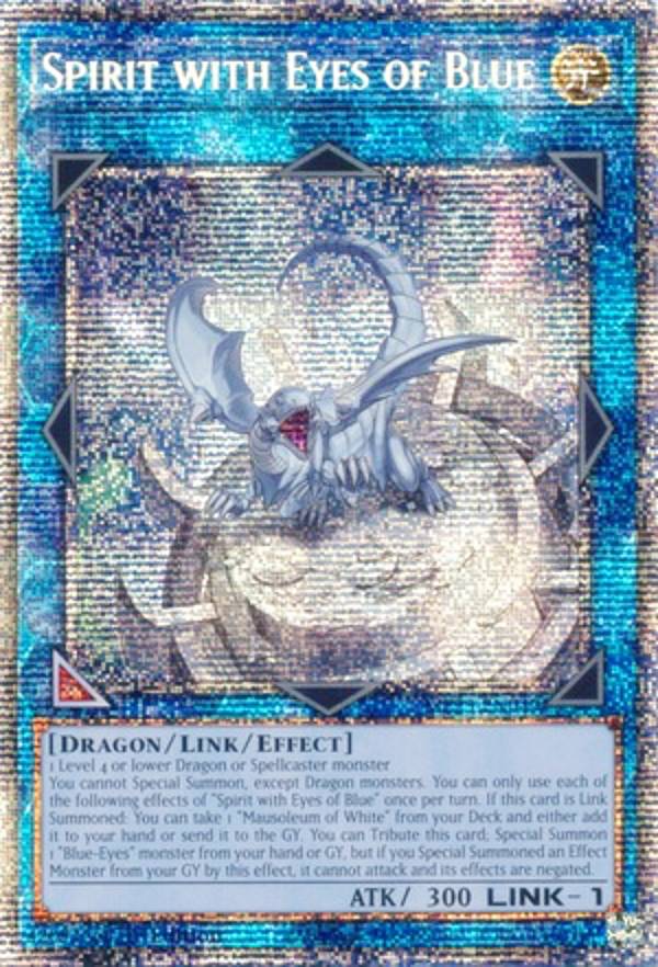 遊戯王 MP25-EN049 青き眼の精霊 Spirit with Eyes of Blue (英語版 1st Edition スターライトレア) 2025 Mega-Pack Bundle