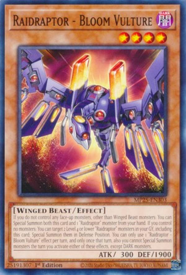 REALiZE ȥ쥫ۥӡŷԾŹ㤨ͷ MP25-EN303 RRݥ֥롼ࡦ㡼 Raidraptor - Bloom Vulture (Ѹ 1st Edition Ρޥ 2025 Mega-Pack BundleפβǤʤ50ߤˤʤޤ