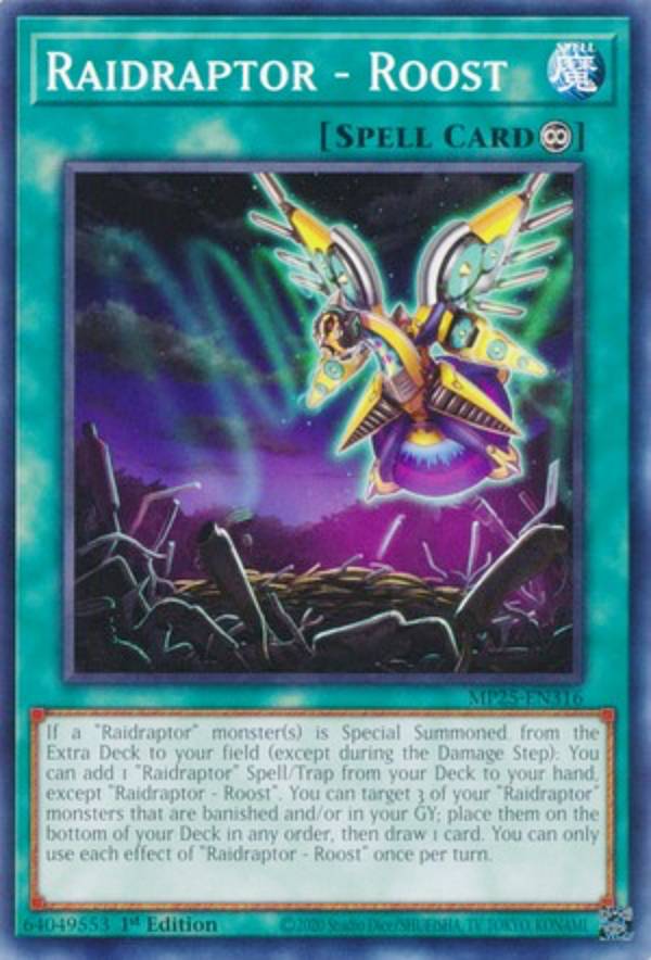 REALiZE ȥ쥫ۥӡŷԾŹ㤨ͷ MP25-EN316 RRݥ롼 Raidraptor - Roost (Ѹ 1st Edition Ρޥ 2025 Mega-Pack BundleפβǤʤ50ߤˤʤޤ