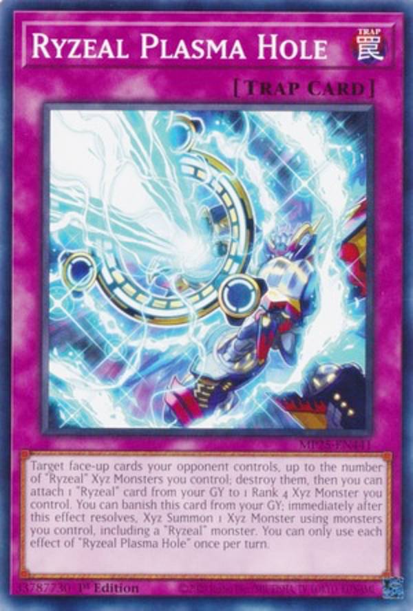 遊戯王 MP25-EN441 ライゼオル・ホールスラスター Ryzeal Plasma Hole (英語版 1st Edition ノーマル) 2025 Mega-Pack Bundle