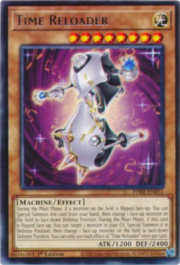 遊戯王 PHRE-EN051 タイム