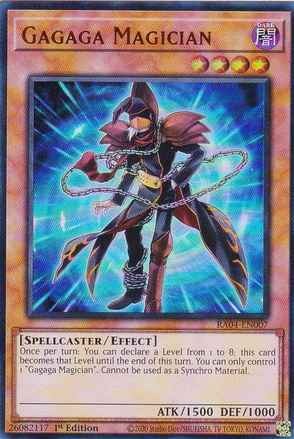 遊戯王 RA04-EN007 ガガガマジシャン Gagaga Magician (英語版 1st Edition ウルトラレア) Quarter Century Stampede