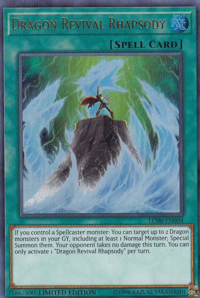 ͷ���� LC06-EN004 Dragon Revival Rhapsody(�Ѹ��� Limited Edition ����ȥ�쥢) Legendary Collection