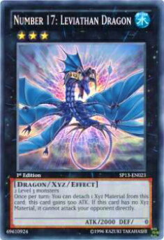 遊戯王 英語版 SP13-EN023 No.17 リバイス・ドラゴン Number 17: Leviathan Dragon(英語版 1st Edition ノーマル)【新品】