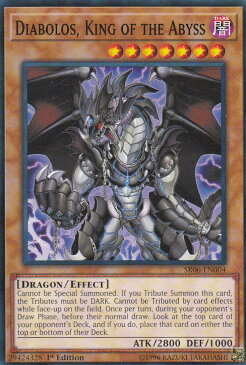 遊戯王 SR06-EN004 魔王ディアボロス Diabolos, King of the Abyss(英語版 1st Edition ノーマル)【新品】