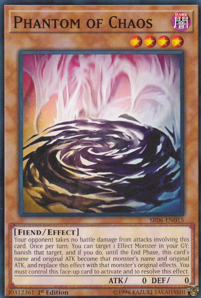 遊戯王 SR06-EN015 ファントム・オブ・カオス Phantom of Chaos(英語版 1st Edition ノーマル)【新品】