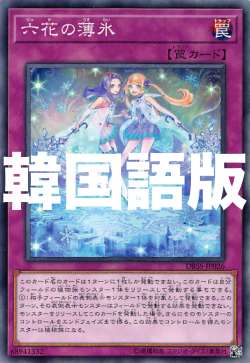 遊戯王 DBSS-KR026 六花の薄氷 (韓国語