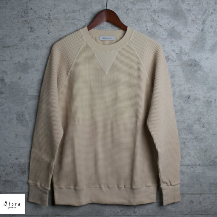 Siorayatsu-sue(ĥ)thermallikewoolRaglanL/Stee(cream)饤åȥ󥵡ޥ̵ϥ롼ͥå󥰥꡼t/Ĺµ//²λ