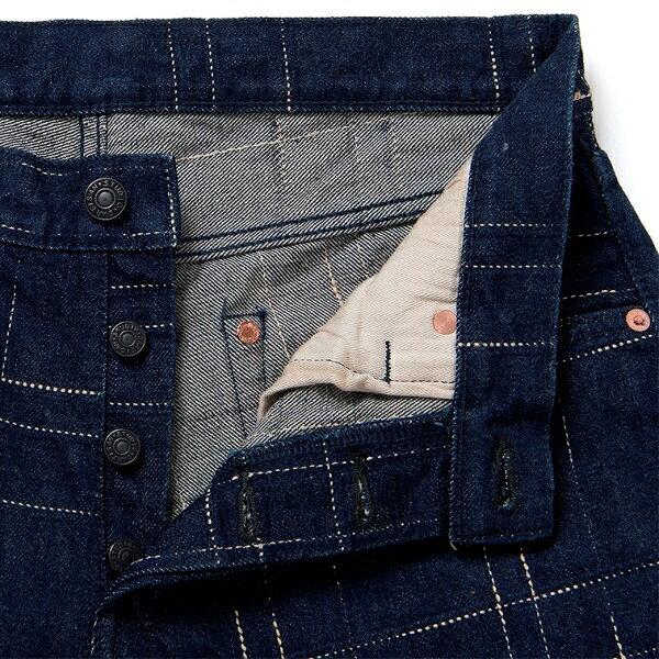 STUDIO D'ARTISAN ジーンズ No.SDP-D1878 "乱れ絣ジーンズ" ステュディオ ダルチザン デニム ジーパン ボトムス メンズファッション アメカジ