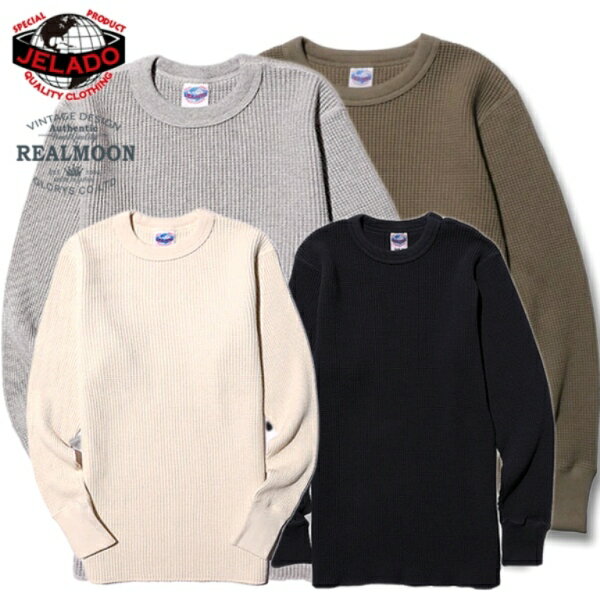 JELADO メガサーマル No.AB94237-25 "クルーネック" ジェラード 長袖 サーマル Tシャツ ロンティー メンズファッション アメカジ