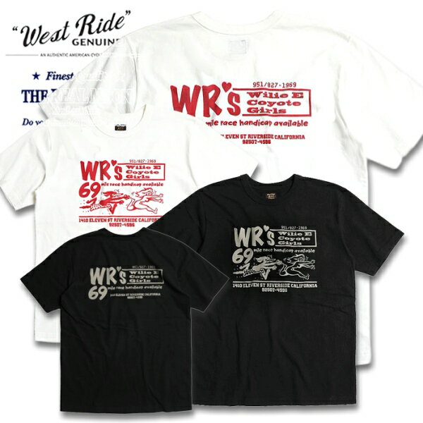 WESTRIDE TEE No.PTTEE2505 "WR'S 69" ウエストライド 半袖 Tシャツ メンズファッション アメカジ